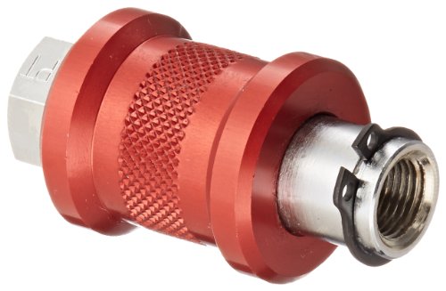 Legris 0660 04 11 Nickel-Plated Brass Slide Valve, 1/8