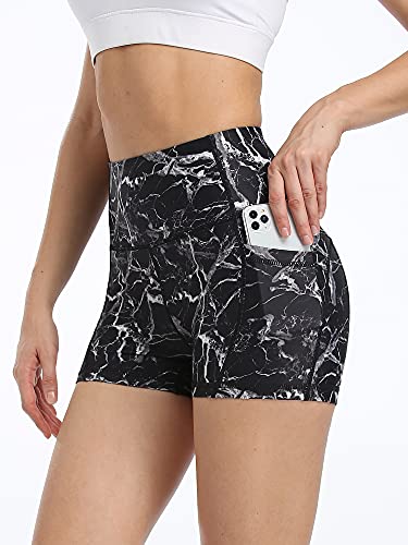 Image of CADMUS Women's 5 inch /2 inch High Waist Stretch Athletic Workout Shorts with Pocket