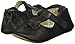 Robeez Girl's Tori T-Strap Shoe, Black, 3-6 months M US Infant