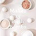 Essential Oil Bath Bomb DIY Kit (Made in USA), Creates 12+ Luxurious Bath Bombs with Himalayan Salt