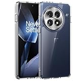 Cresee Case for OnePlus 13, Crystal Clear Hard Back + Soft TPU Bumper Shockproof Phone Cover for OnePlus 13 - Transparent