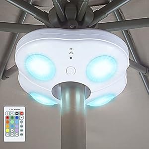 HONWELL LED Sonnenschirmbeleuchtung HU-XI-201 Weiß