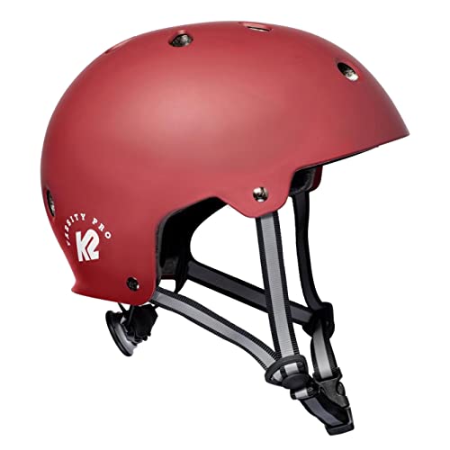 Casco K2 Varsity Pro Helm 2021 Red con acabado resistente e ingeniería K2