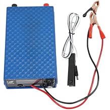 Professional 2000W Electric Fishing Inverter - Portable Fish Stunner for Freshwater w/LED Display, ABS Shell & Cooling Fan, Adjustable Frequency 2-5m Effective Range, Ideal for Outdoor Use