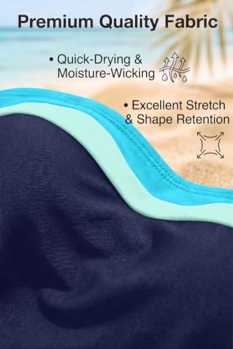 Image of Daci Women Strapless Tankini Tummy Control 2 Piece Bandeau Swimsuit