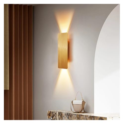 Lámpara LED de pared interior contra fatiga visual aplique negro dormitorio 4