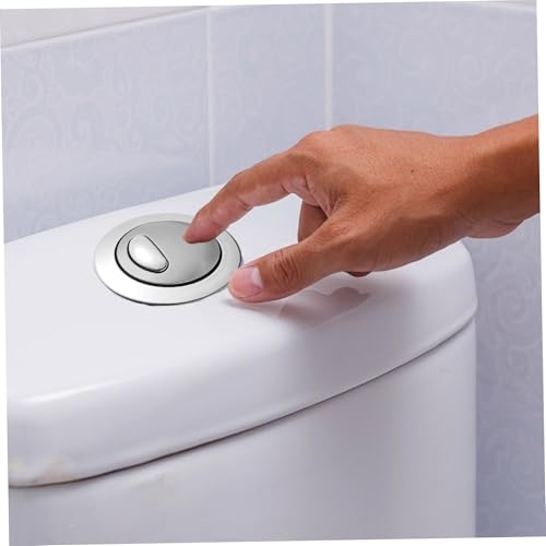 Botón pulsador para inodoro doble descarga ABS resistente kit de recambio 4