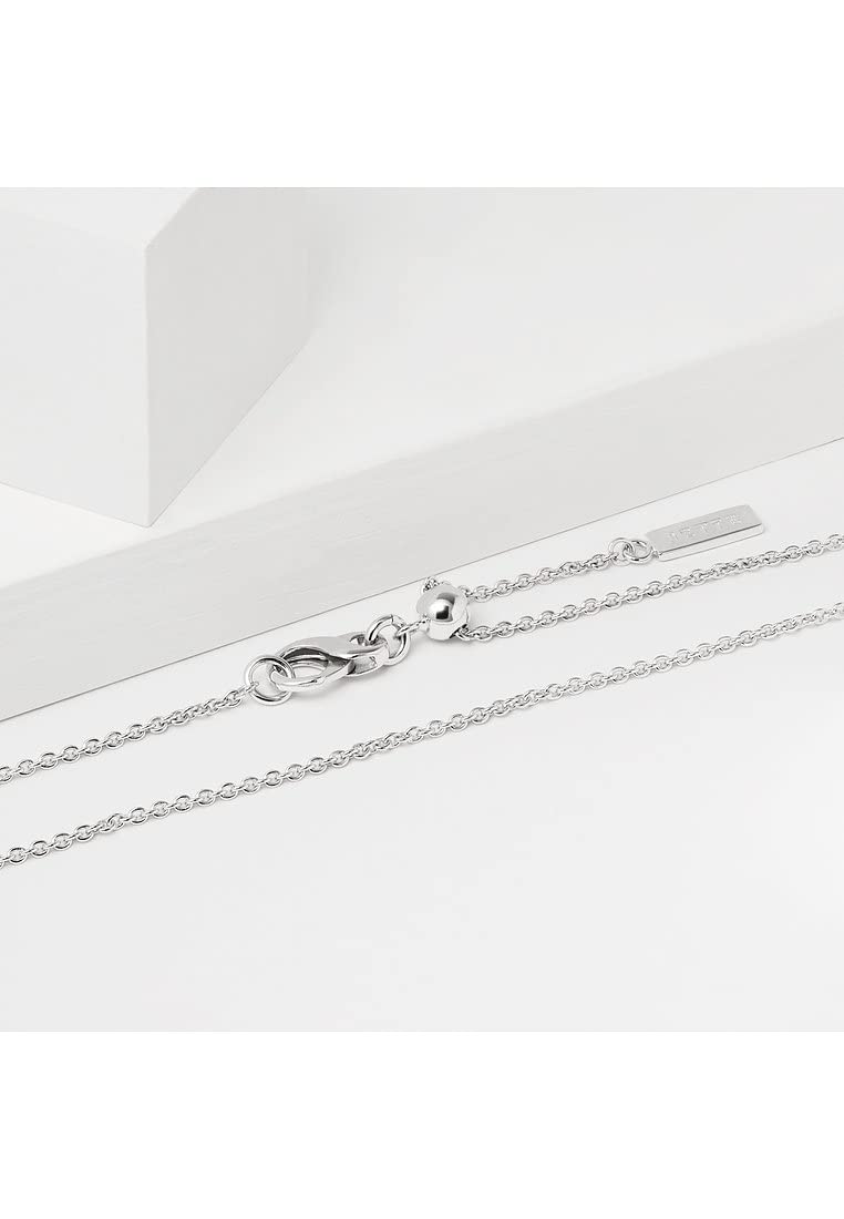 JETTE Damen-Kette 925er Silber 29 Zirkonia