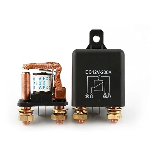 Relais de voiture 12V interrupteur de batterie moto et démarreur automobile