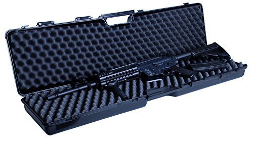 Waffenkoffer GSG mit Schaumstoffeinlage 96 x 25 x 10 cm in Schwarz