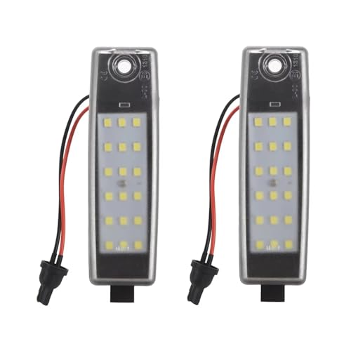 Evita multas con la lámpara matrícula trasera LED para Toyota Hiace