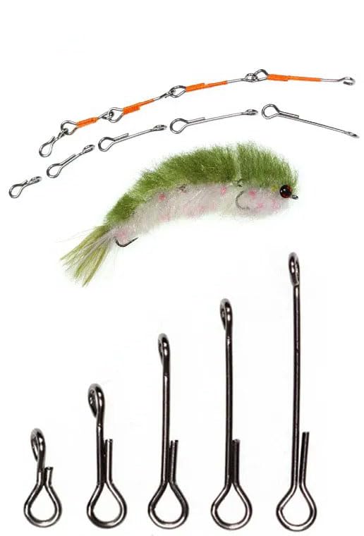 50pcs 10mm~45mm Articulated Big Game Shank Articulated Fish Spine Tail Shank Streamers Finesse Changer Fly Tying Material