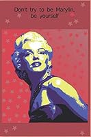 Designer Notebook with Marylin. Lined Paper 1675177988 Book Cover