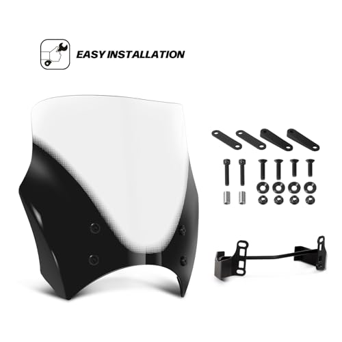 VASTMT Motorcycle Windshield Spoiler