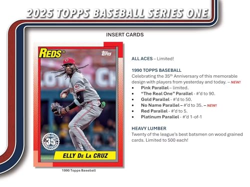 2025 Topps Series 1 Baseball Trading Card MLB Retail 20 Pack Box - Image 5