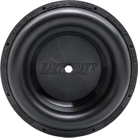 EARTHQUAKE Sound SLAPS-M10v2 10-Inch Mass Tuned Passive Bass Radiator for Home and Mobile Audio Subwoofer Enclosures Cover