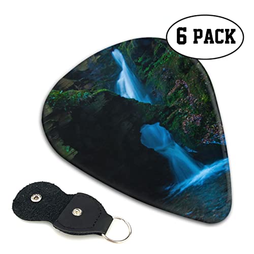 Waterfall Cliff Lot de 6 médiators imprimés pour guitare acoustique et électrique - Les Beatles, Paul McCartney, John Lennon, RIngo Starr, George Harrison Waterfall Cliff Lot de 6 médiators imprimés pour guitare acoustique et électrique – Image 3