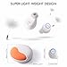 Wireless Earbuds, Bluetooth 5.0 Ear Buds with Charging Case, HD Stereo, Built-in Mic, Noise Cancelling, 18H Playtime, IPX5 Waterproof, Mini in-Ear Wireless Earphones for Work, Travel, Sports (White)