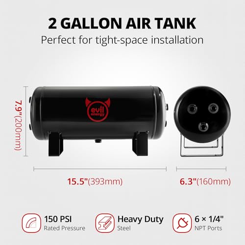 EVIL ENERGY 12V Air Compressor Tank Kit