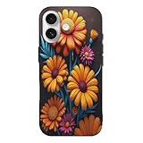 Delgada y ligera: diseño elegante que garantiza un agarre cómodo, esta funda clásica con estampado naranja n.º 212 es compatible con iPhone 17, soporta carga inalámbrica, soporta todos los protectores de pantalla, soporta soporte magnético para teléfono de coche, soporte de anillo de teléfono