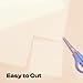 Caydo 7 Count Plastic Mesh Canvas Sheets Eye Mesh for Embroidery, Acrylic Yarn Crafting, Knit Crochet Projects and Make Dividers 10.5 x 13.5 Inch 4 Pieces