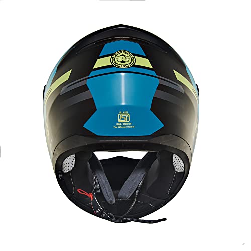 Light Wing Array Royal Enfield ISI Certified Lightwing Full Face Riding Helmet Array ...