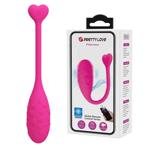 Pretty Love - APP Controlled Pink Fisher Vibrating Egg
