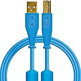 DJ TechTools Chroma Cables: Audio Optimized USB-A to USB-B Cable (Blue)