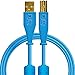 Chroma Cables: Audio Optimized USB-A to USB-B Cable (Blue)