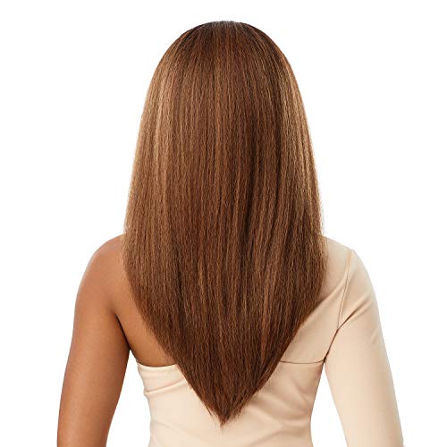 Outre Quick Weave Self Styled In 60 Seconds Neesha Soft & Natural New Half Wig Cap Laysflat Requires Less Leave Out Neesha H302 (1B) #TOP5