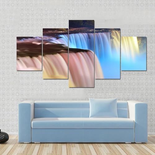 Impression sur toile Chutes du Niagara pour une decoration murale salon zen
