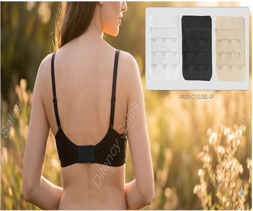 Image of Dilency Sales Adjustable Transparent Silicone Bra Straps For Womens /Girls (Free Size)
