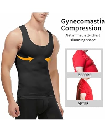 Selure Wear Shaping Tank Top 2.0 Men Compression Tummy Control Elastic Breathable Shirt2