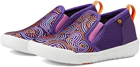 BOGS Kicker Ii Slip-on-Cloud Geo (Toddler/Little Kid) Rain Shoe, Purple Multi, 10 US Unisex | Image 3