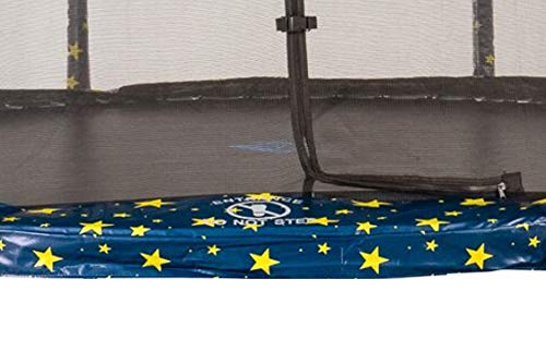 Super Round Trampoline Replacement Safety Pad |Spring Cover for Rectangular Trampoline | Durable, Water Resistant, 10\" Wide| Fits Most Brands| 13 Foot - Starry Night