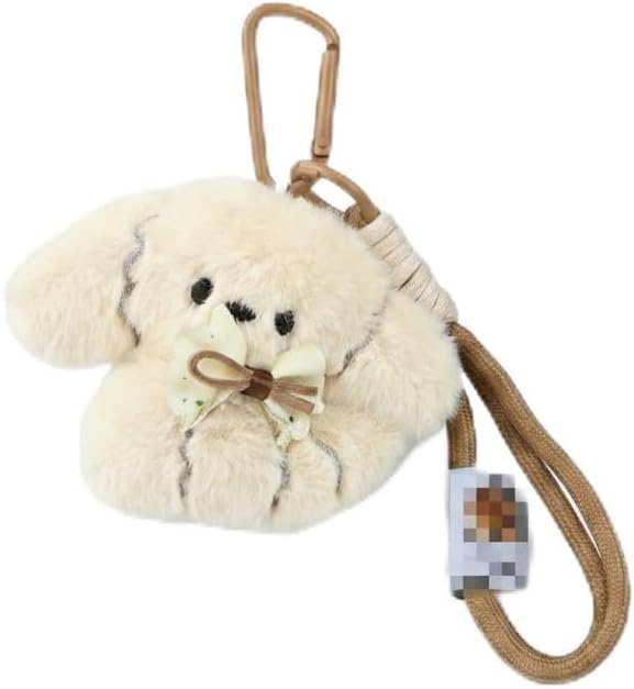 Plush Keychains, Cute Stuffed Animals Bag Charm for Girls Women, Kawaii Hanging Decor Gifts for Birthday Christmas