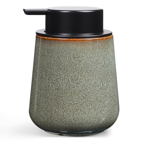 Autumnlife Seifenspender aus Natürlichem Porzellan...