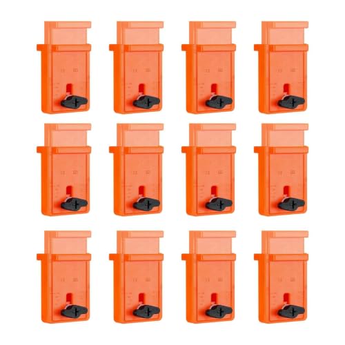 Espaciadores reutilizables para suelo laminado y madera, kit con 12 piezas de calzos