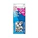 Produktbild Prym 390122 Nachfüllpackung für 390117 Nähfrei Druckknopf Jersey, Messing, Perlkappe 12 mm, metal, Perle
