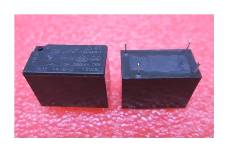 Relais 835-1A-BC-12VDC lot de 20 pièces pour circuit imprimé DIP4 10A