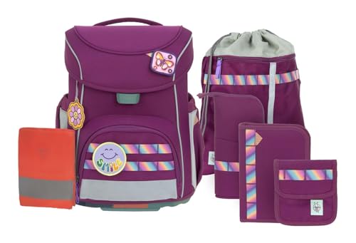 LÄSSIG Set de 7 cartables pour Enfants/School Set Slim...