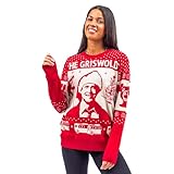 Christmas Vacation The Griswolds Threshold of Hell Clark Santa Hat Ugly Christmas Sweater Multicolored
