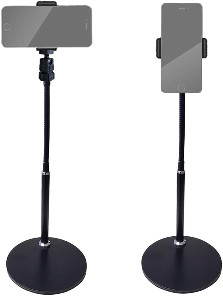 Etubby Webcam Stand Phone Holder Flexible Desktop Stand Gooseneck Phone Stand Mount for Cellphones, Logitech Webcam C922 C930e C920S C920 C615 and... - Image 4