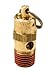 Viair 92250 1/4" Male NPT 250 PSI Hi-Temp Rated Safety Valve, Gold