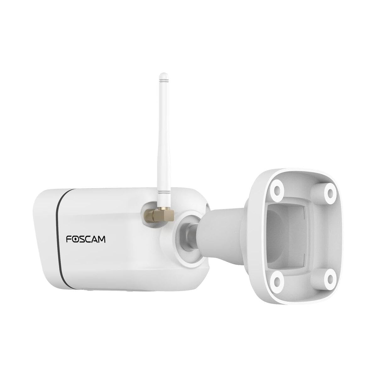 Foscam V5P 5 MP Dual-Band WLAN kamera do monitoringu z wbudowanym reflektorem i syreną alarmową (biała)