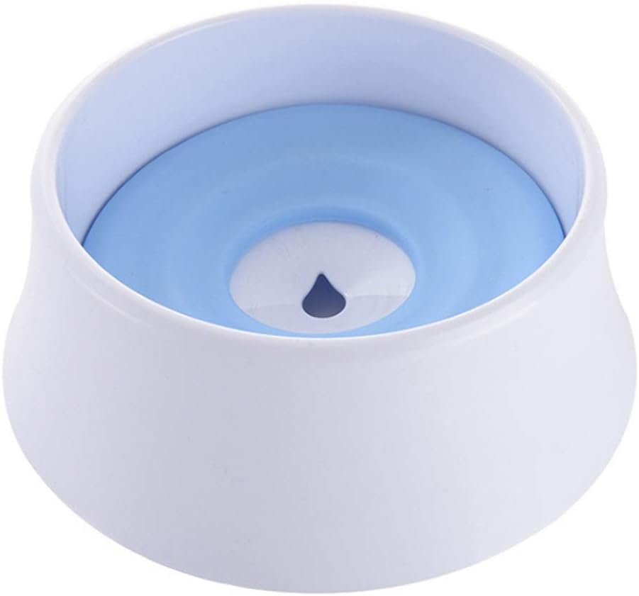 Water Bowl Buoyancy Water Bowl Pet DustProof Water Bowl, Universal AntiTipping Water Bowl Nonwetting Mouth Buoyancy Water Bowl