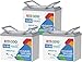 Redodo 3 Pack 12V 100Ah Group 24 Lithium Battery, 1280Wh Deep Cycle with 100A BMS, 4000+ Cycles Lithium Rechargable Battery for All RVs, Van, Camper, Solar Power Storage, Off-Grid