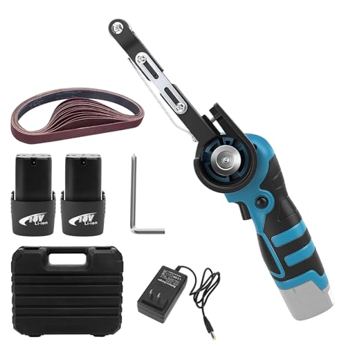 bumxca �x���g�T���_�[ �d�� �[�d���x���g�T���_�[ �~�j�x���g�O���C���_�[ �R�[�h���X�y�ւ��x���g10�{�t�� 1500mAh�o�b�e���[2�t���z6500RPM �������[�^�[ 16.8V 180�x�����\ ���^ �R���p�N�g 700g���y�� �Ў葀��\