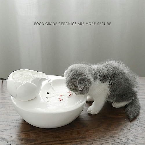 Fuente de agua automática para gatos y perros pequeños 1.3L miniatura 2