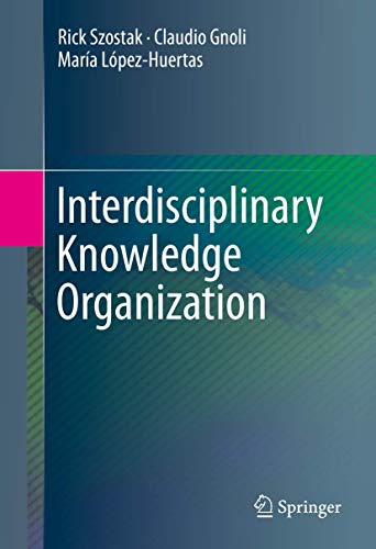 Interdisciplinary Knowledge Organization view 2
